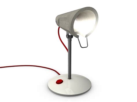 Let There Be Concrete Desk Lamp On Behance