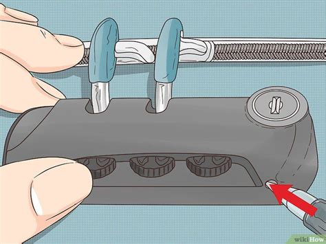 3 Ways To Reset A Luggage Lock Wikihow Equipaje Candados Cambio