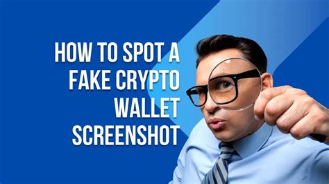 How To Spot A Fake Crypto Wallet Screenshot Tonraffles