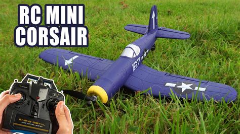 Mini Rc Corsair F4u Explanation About Its Gull Wing Design Youtube