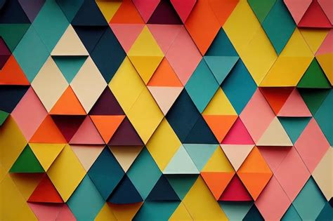 Colorful Geometric Pattern