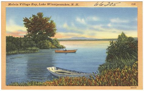 Melvin Village Bay Lake Winnipesaukee Nh Digital Commonwealth