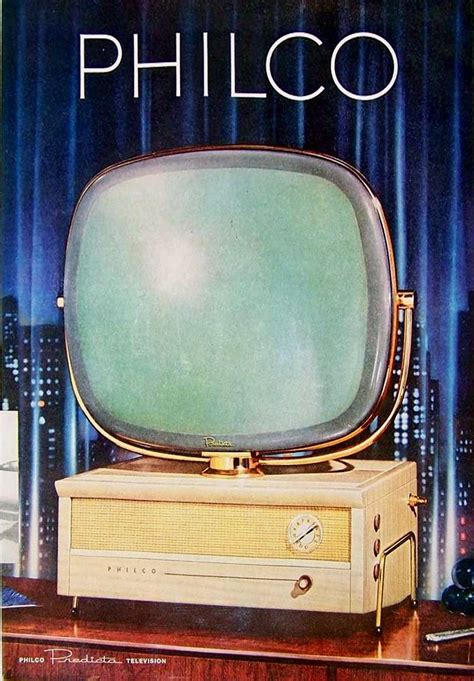 This Philco Predicta Tv It Was The Spare Tv In My Grandparent S