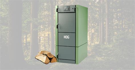 Piec na drewno Kocioł na zgazowanie drewna HDG F 20 50 kW kW