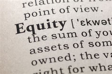 Definition of equity stock photo. Image of equity, printing - 138241884