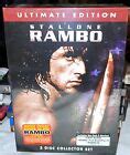 Rambo Ultimate Edition Dvd Collector Set Brand New Factory Sealed