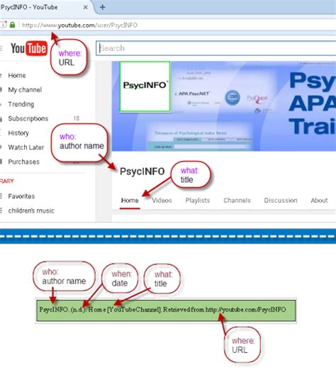 APA Style 6th Edition Blog How To Cite A YouTube Channel