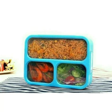 Jual Lunch Box Kotak Makan Yooyee Sekat 3 Shopee Indonesia