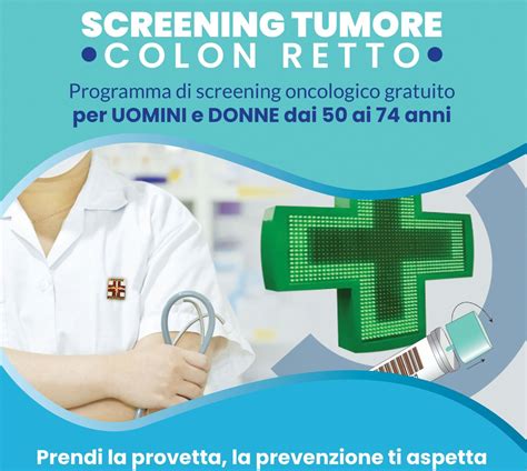 Screening Del Tumore Al Colon Retto In Farmacia Prendi La Provetta