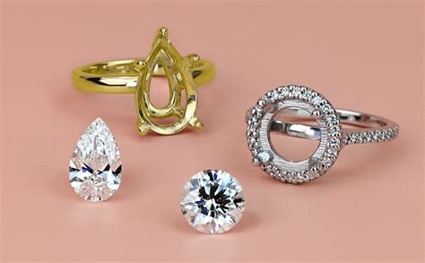 Create Your Own Moissanite Ring On Sale Bellvalefarms