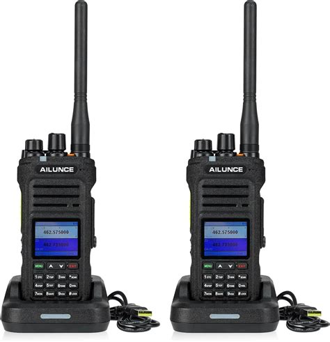 Amazon Retevis Ailunce Ha G Gmrs Radio Gmrs Handheld Two Way