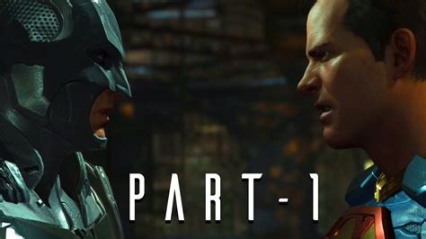 Injustice 2 Story Mode Walkthrough Gameplay Chapter 1 Batman Godfall Youtube