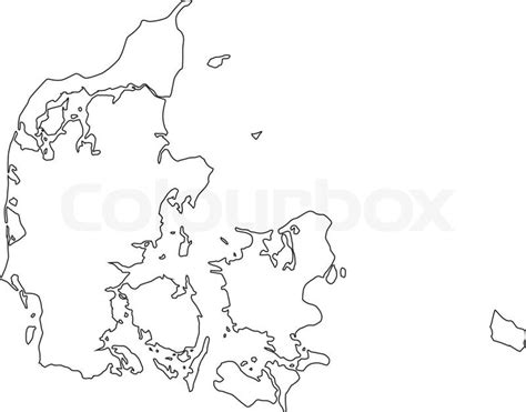 Landkarte Illustrierung Geografie Vektorgrafik Colourbox