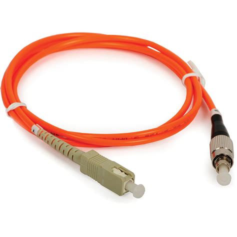 Camplex Simplex ST To SC Multimode Fiber Optic MMS62 ST SC 001