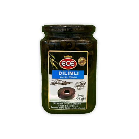 Ece Dilimli Siyah Zeytin Gurmetat