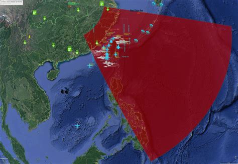 Taiwan Strait Chinese Over The Horizon Backscatter Radar