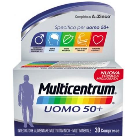 Multicentrum Uomo Compresse Di Integratore Multivitaminico Per