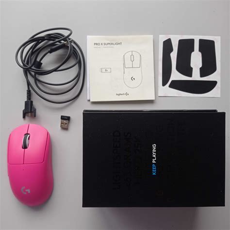 Mysz Bezprzewodowa Logitech G Pro X Superlight Magenta Gliwice