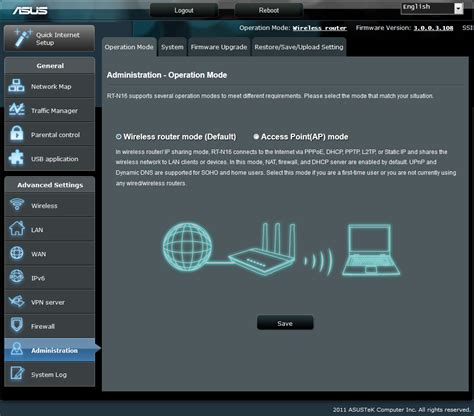 The Asus Rt N16 Router Firmware Part 6 Advanced Administration And