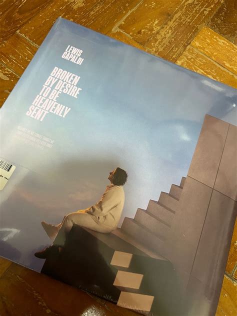 Lewis Capaldi Broken By Desire To Be Heavenly Sent Vinyl Record Lp