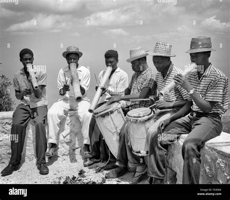 Haitian music Black and White Stock Photos & Images - Alamy