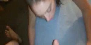 Busty Brunette Babe Blowjob Tnaflix