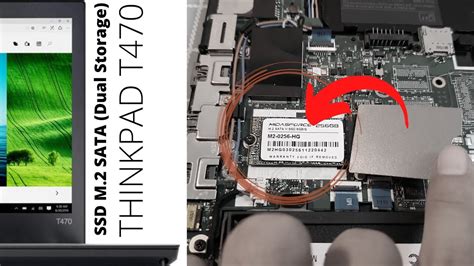 Pasang SSD M 2 Sata Lenovo Thinkpad T470 Gunakan Slot WWan Card YouTube