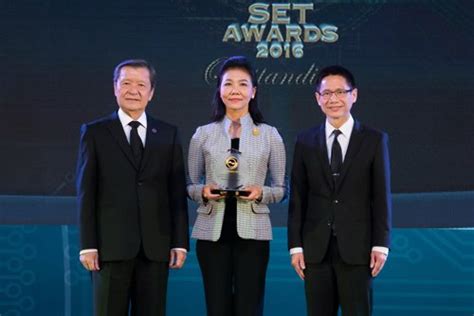 Ceo Gunkul ได้รับรางวัล “บริษัทจดทะเบียนด้านนักลงทุนสัมพันธ์ดีเด่น