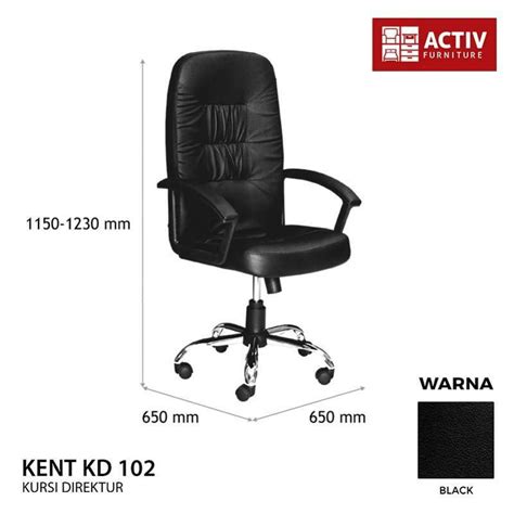 Jual Kursi Direktur Kursi Kantor Hidrolik Kursi Kerja KENT KD 102