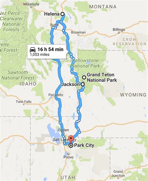 Map Of Utah And Wyoming Darrel J Hale