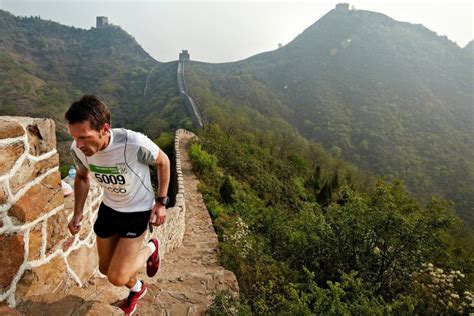 Le Marathon De La Grande Muraille De Chine Chine