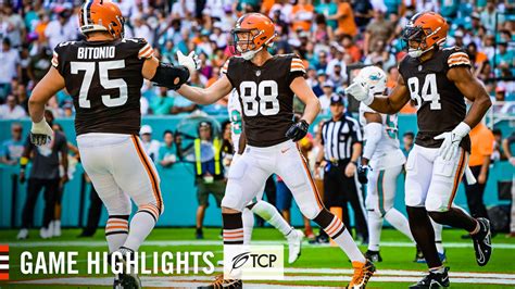 Game Highlights: Browns vs. Dolphins