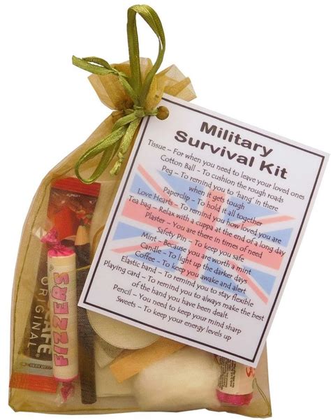 Military Novelty Survival Kit Gift A Great Sentimental Fun Gift