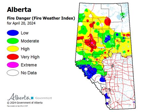 Fire Danger Alberta Ca