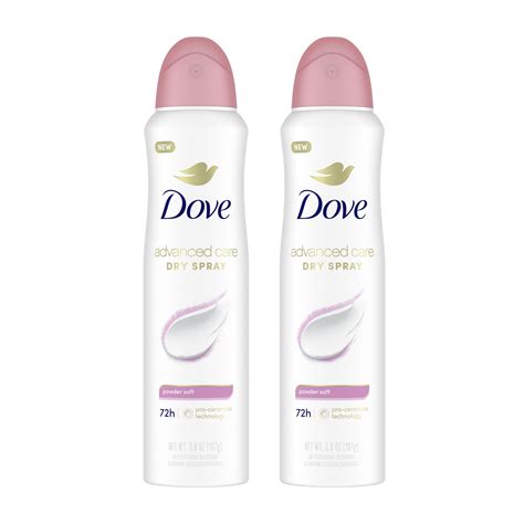 Dove Advanced Care Women S Antiperspirant Deodorant Spray Powder Soft