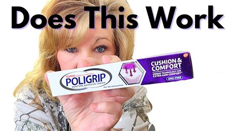 Super Poligrip Cushion Comfort Review Poligrip Denture Adhesive