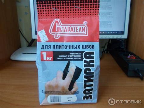 Затирка «Старатели»: цвета, технические характеристики