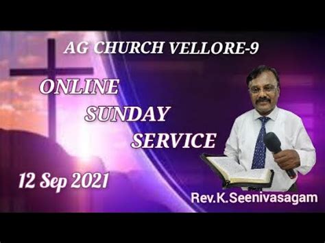 Online Sunday Service September Ag Church