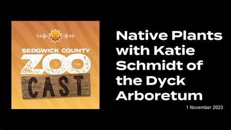 Native Plants With Katie Schmidt Of The Dyck Arboretum Sedgwick