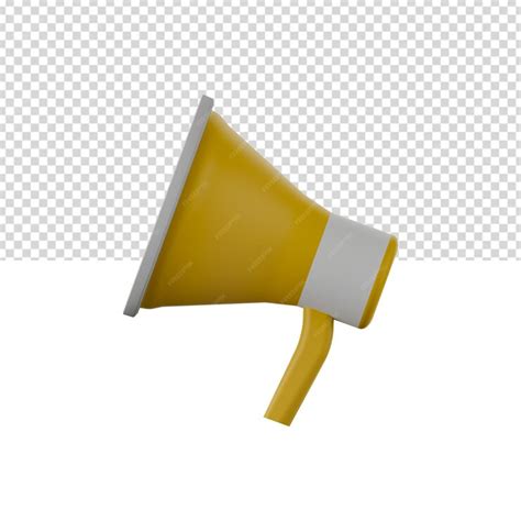Premium Psd Speaker 3d Ilustration Loudspeaker 3d Illustration Loud