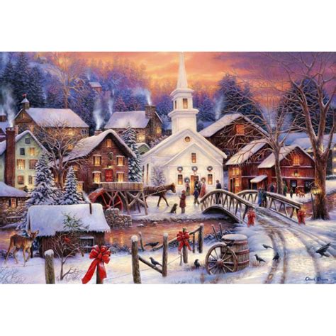 PUZZLE 1000 Pcs Natal Christmas Hope Runs Deep BLUEBIRD