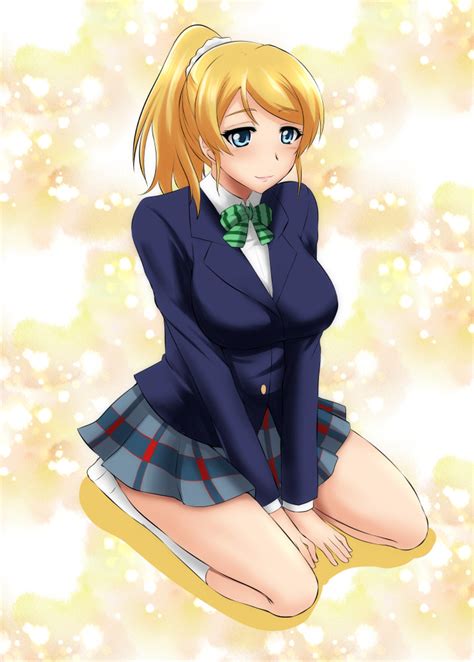 Ayase Eli Love Live And 1 More Drawn By Zerosutakeout Danbooru