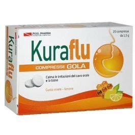 Kuraflu Gola Limone Miele 20 Compresse