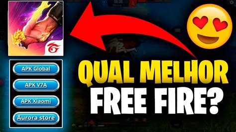 Qual Melhor Free Fire X Global V A Xiaomi Youtube