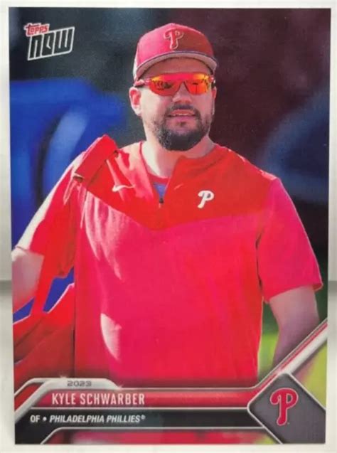 Kyle Schwarber Topps Now Road To Opening Day Od Phillies