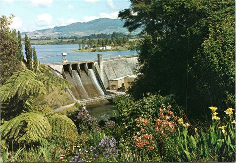 Lake Karapiro Spillway And Dam Waikato River The Gayraj