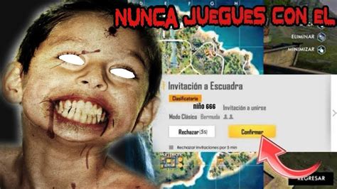 El Terror Fico Caso Del Usuario Misterios De Free Fire Youtube