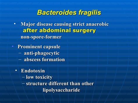 Anaerobic bacteria