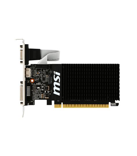 Carte graphique carte vidéo MSI GeForce GT 710 Nvidia 1Go pas cher