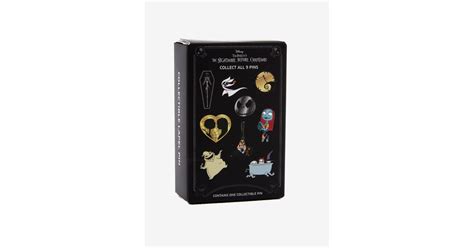 The Nightmare Before Christmas Blind Box Enamel Pin Set Hot Topic Nightmare Before Christmas